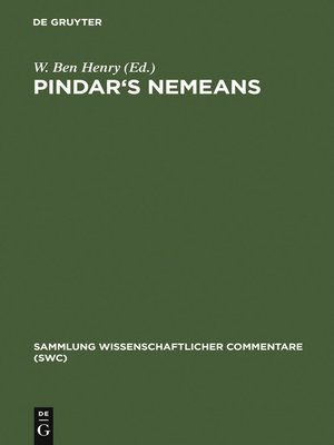 cover image of Pindar's Nemeans